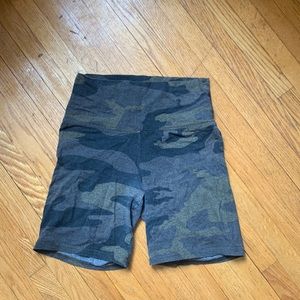 TNA camo bike shorts